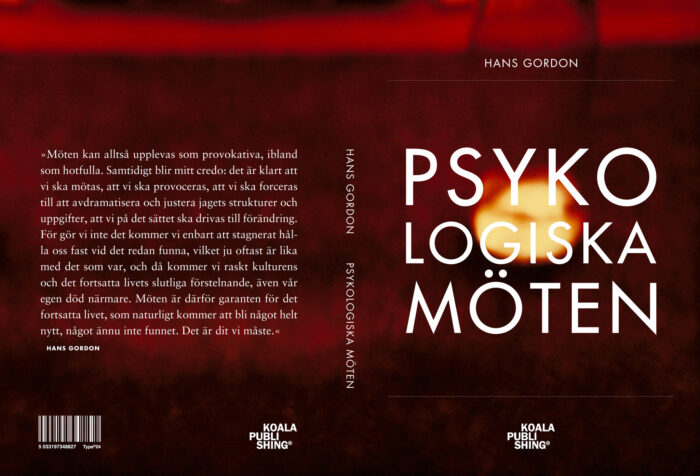 Hans Gordon: Psykologiska Möten (Meetings International Publishing), omslag