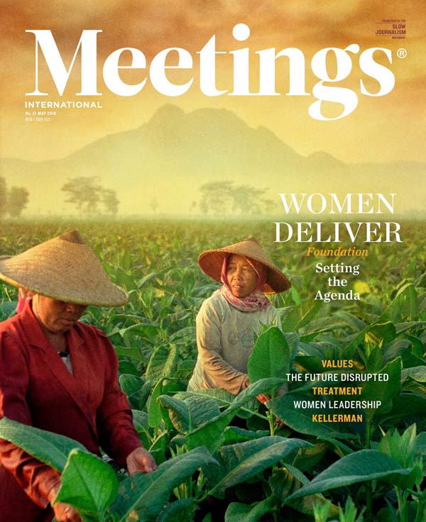 Meetings International #21 English front cover