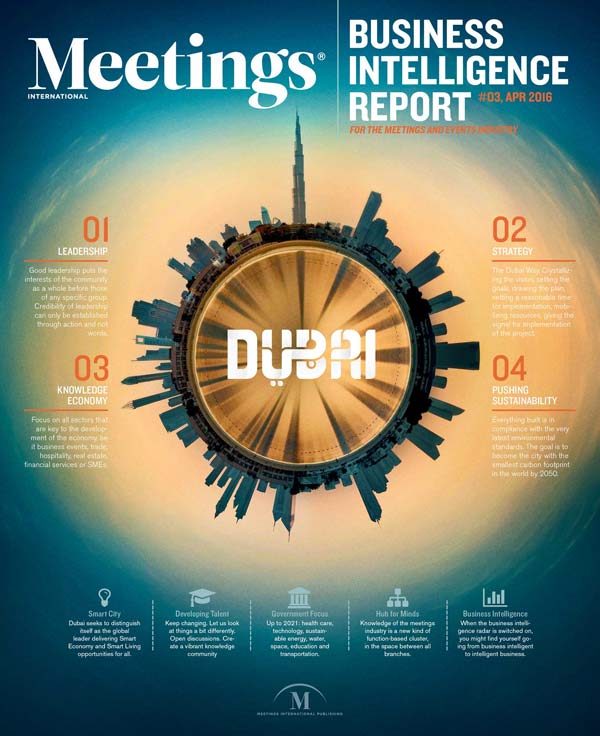 Meetings International Business Intelligence Report #3 Dubai front cover