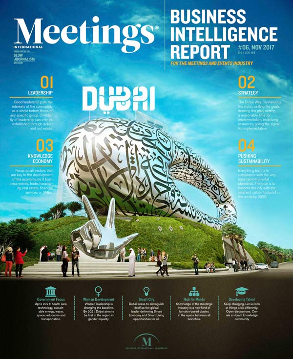 Meetings International Business Intelligence Report #6 Dubai front cover