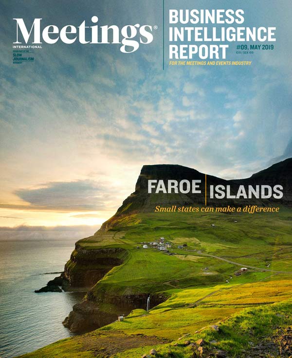 Meetings International Business Intelligence Report #9 Faroe Islands front dover