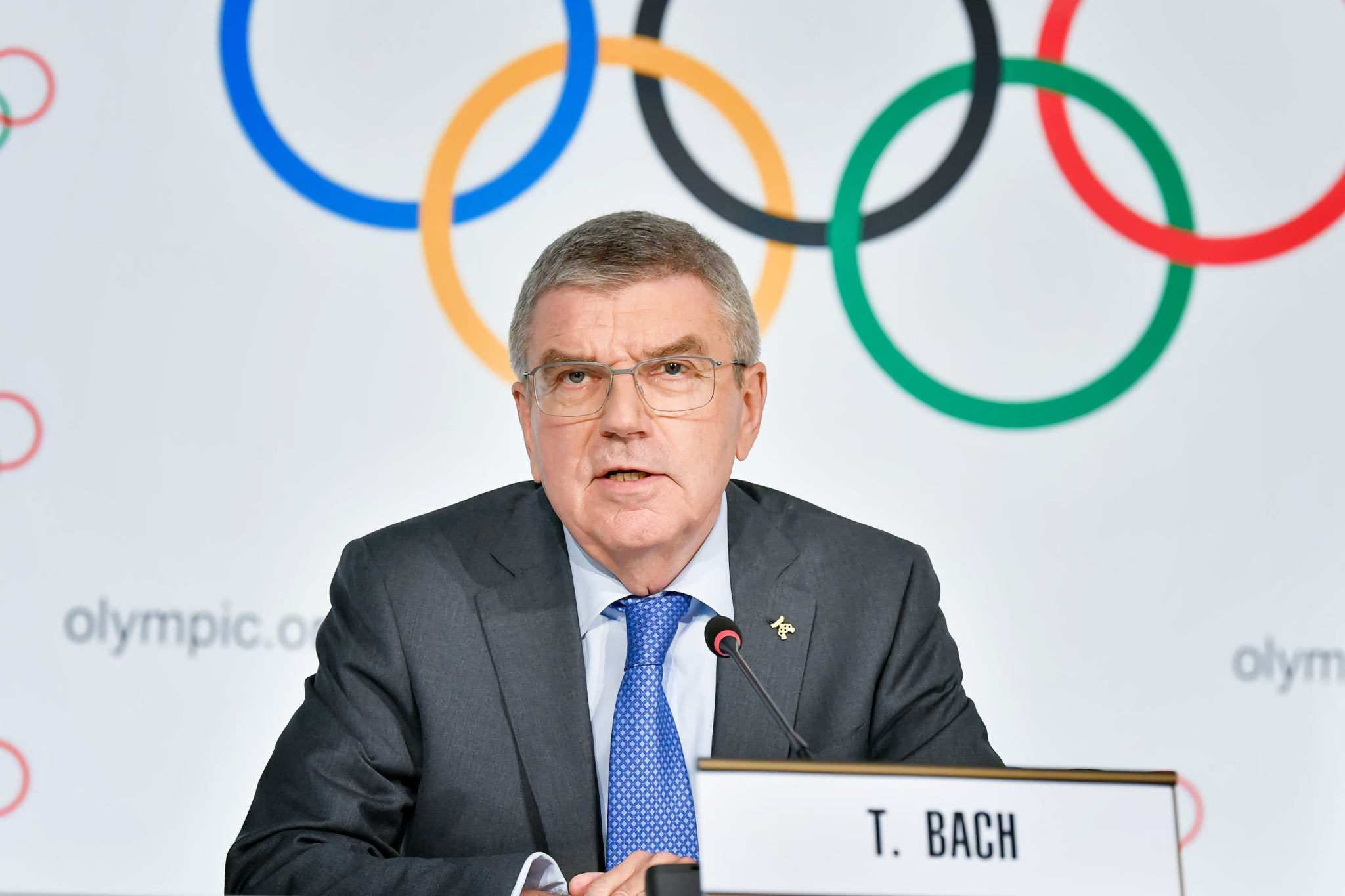 Thomas Bach, International Olympic Committee President. Photo: IOC/Christophe Moratal