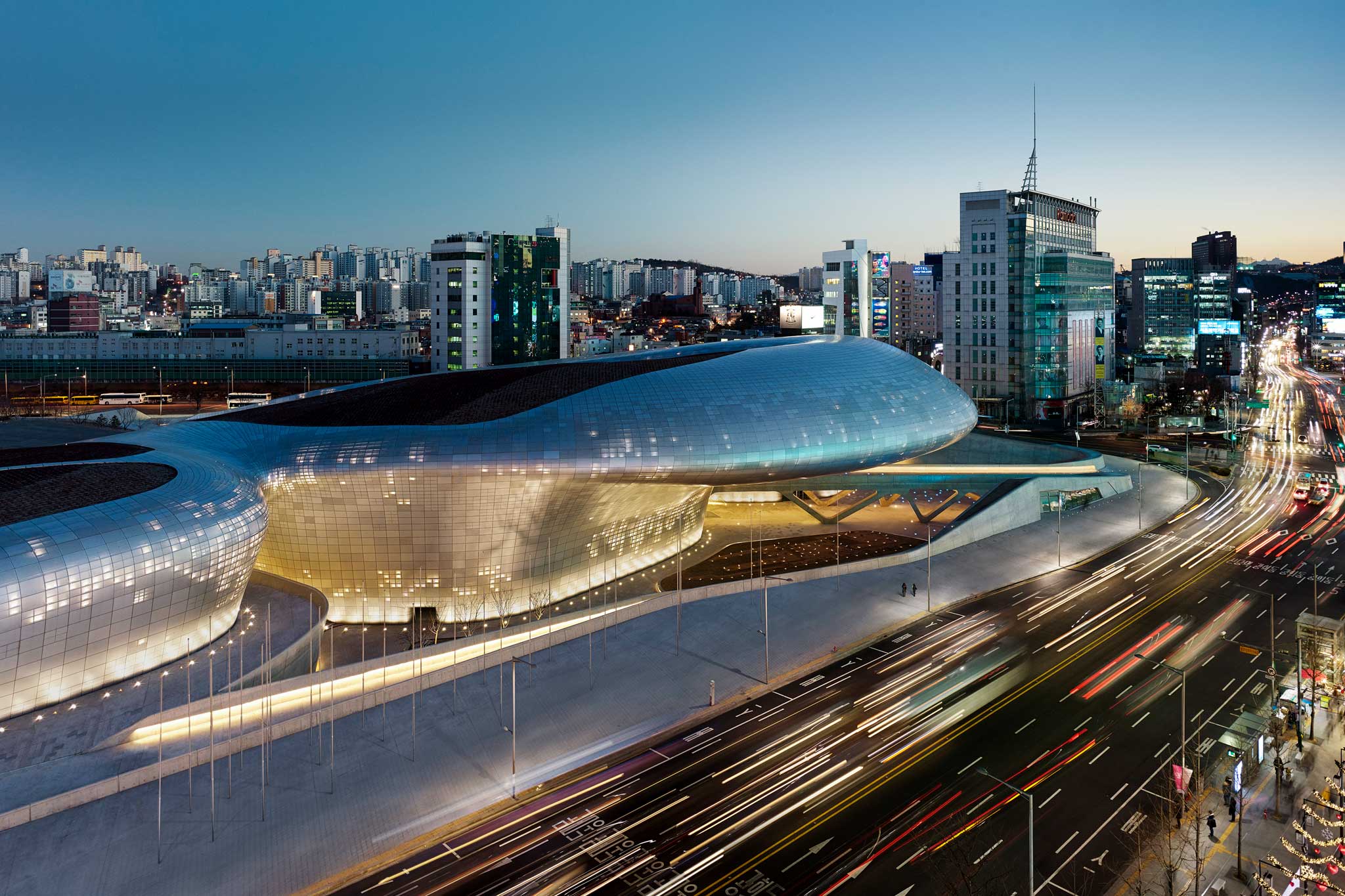 DDP Seoul by Zaha Hadid Architects. Photo: Virgile Simon Bertrand
